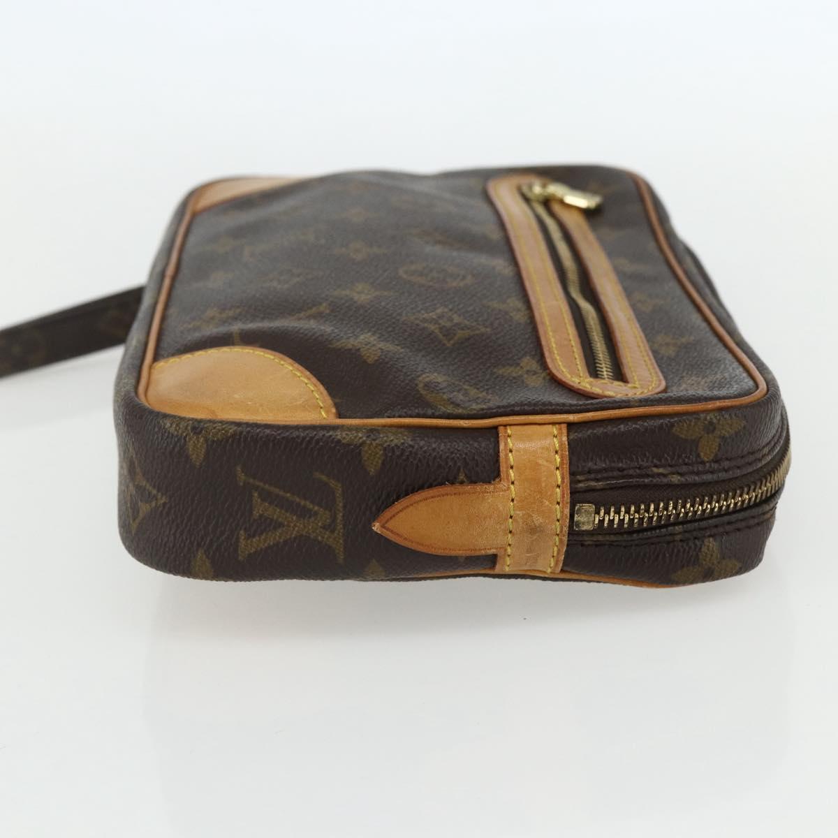 LOUIS VUITTON Monogram Marly Dragonne GM Clutch Bag M51825 LV Auth ka551