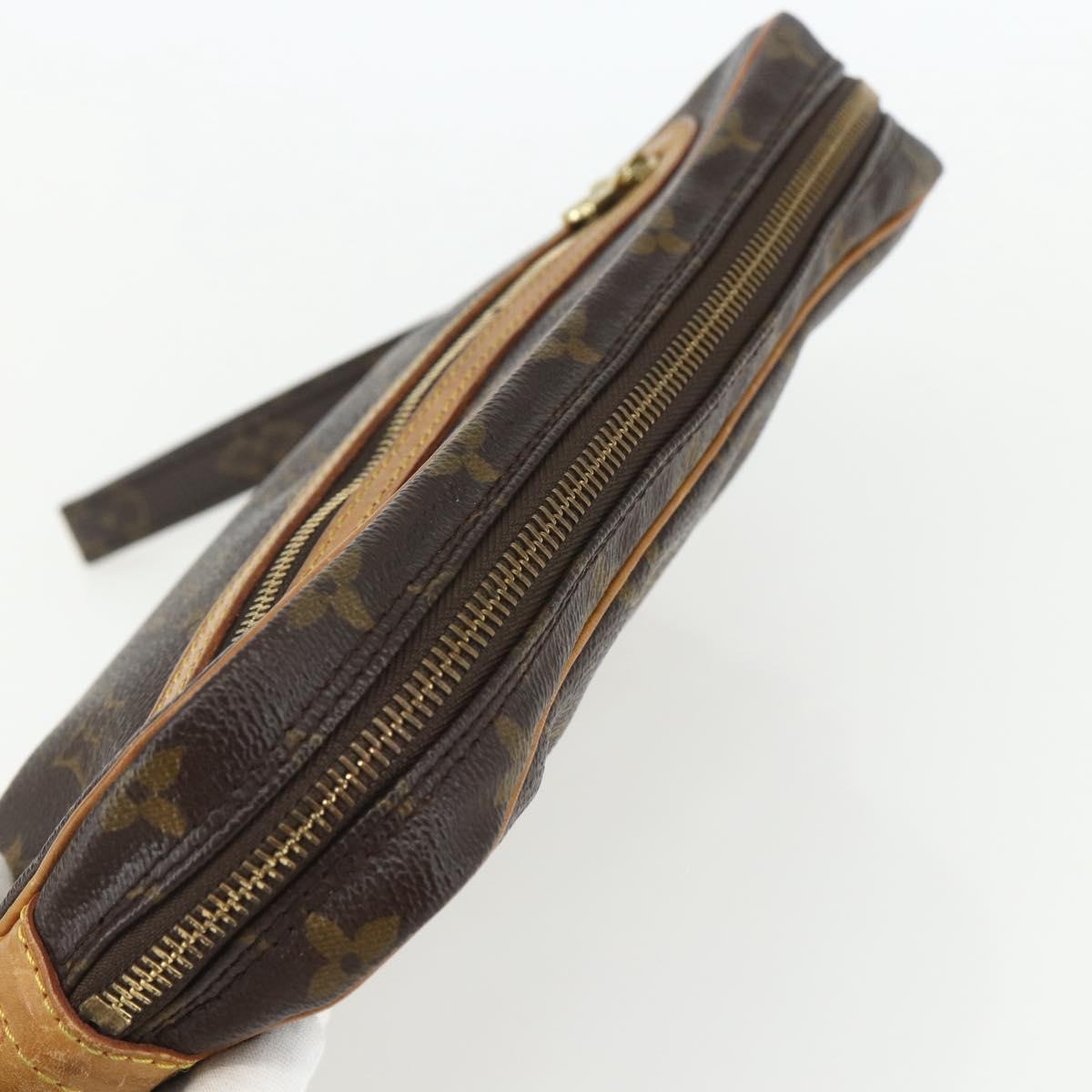 LOUIS VUITTON Monogram Marly Dragonne GM Clutch Bag M51825 LV Auth ka551