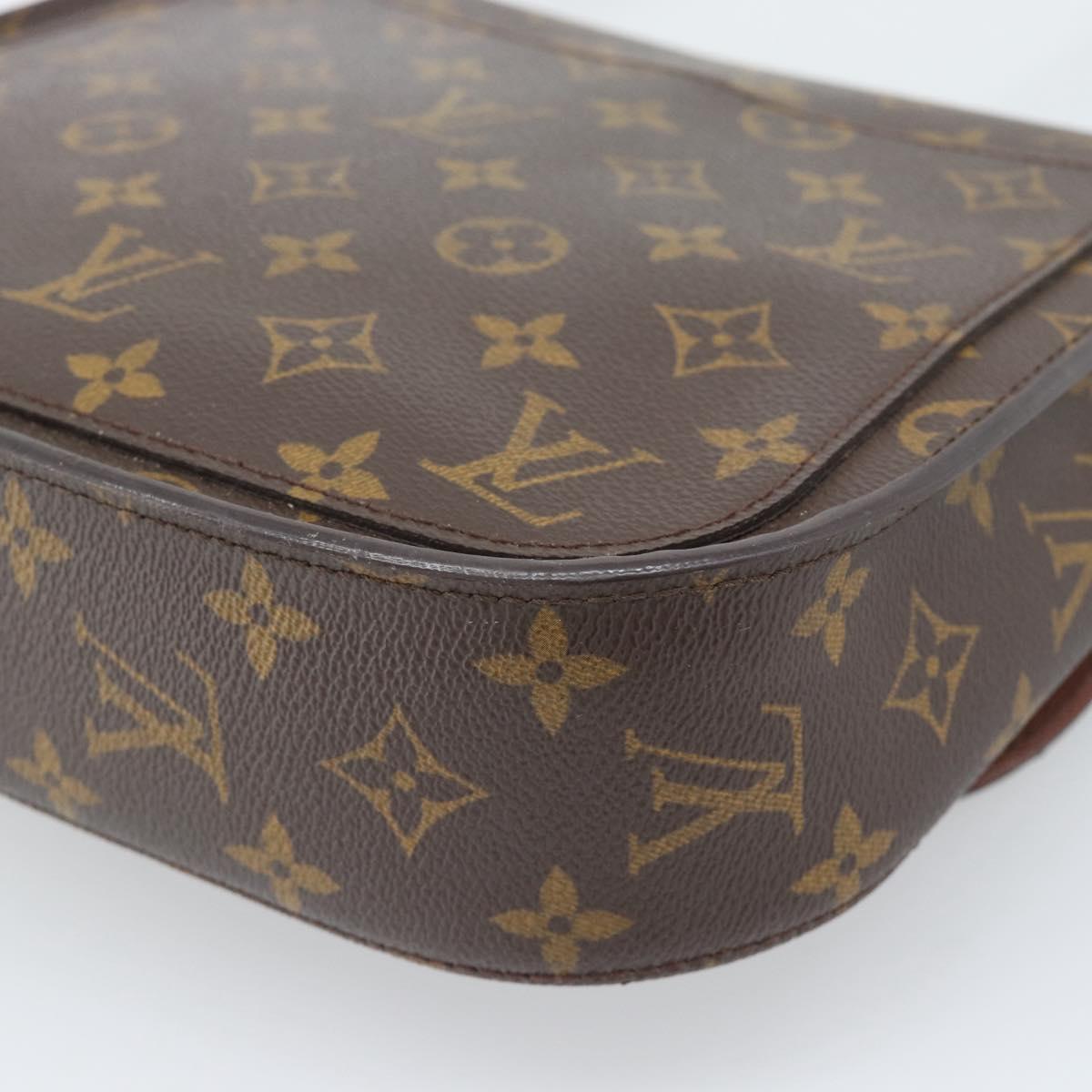 LOUIS VUITTON Monogram Saint Cloud GM Shoulder Bag M51242 LV Auth ka5519