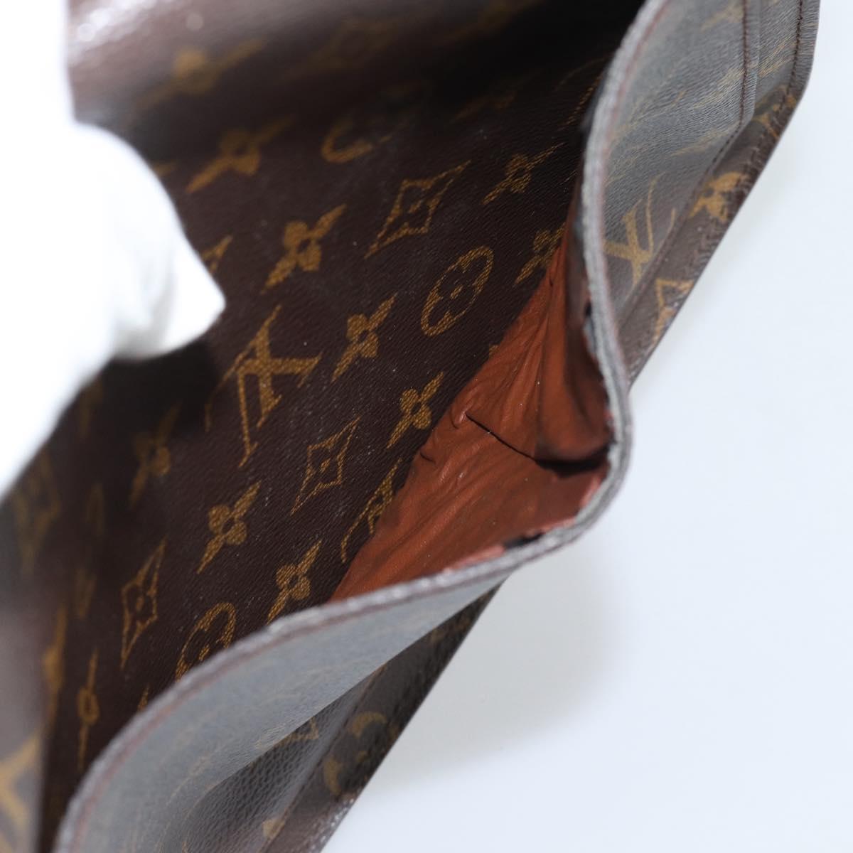 LOUIS VUITTON Monogram Saint Cloud GM Shoulder Bag M51242 LV Auth ka5519