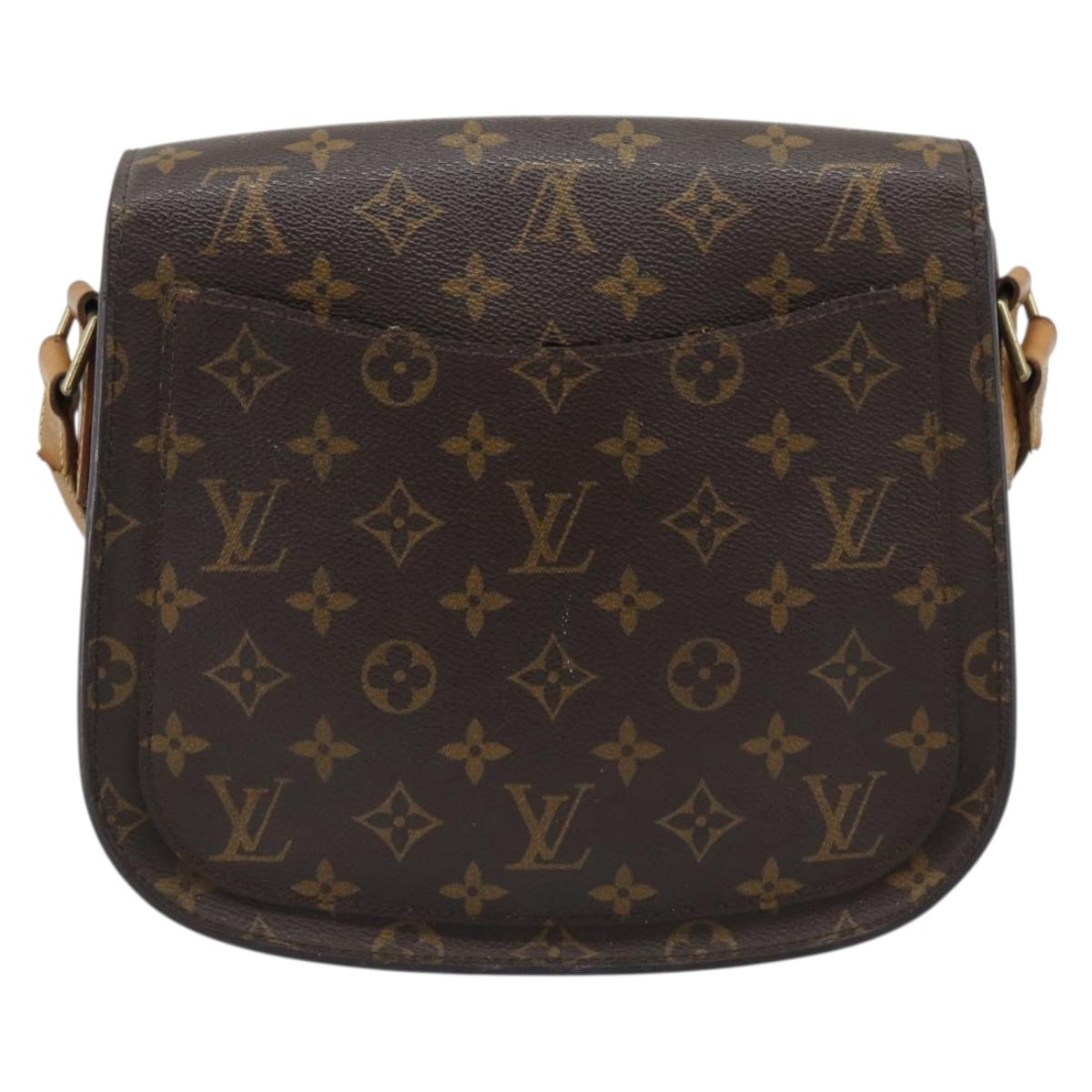 LOUIS VUITTON Monogram Saint Cloud GM Shoulder Bag M51242 LV Auth ka5519