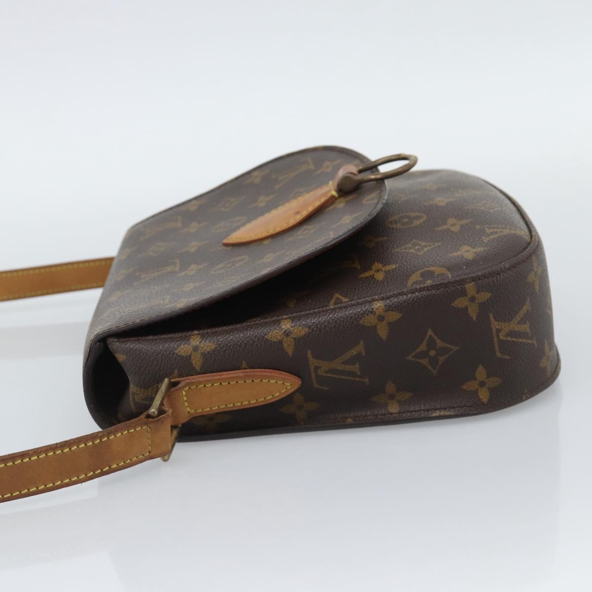 LOUIS VUITTON Monogram Saint Cloud GM Shoulder Bag M51242 LV Auth ka5519