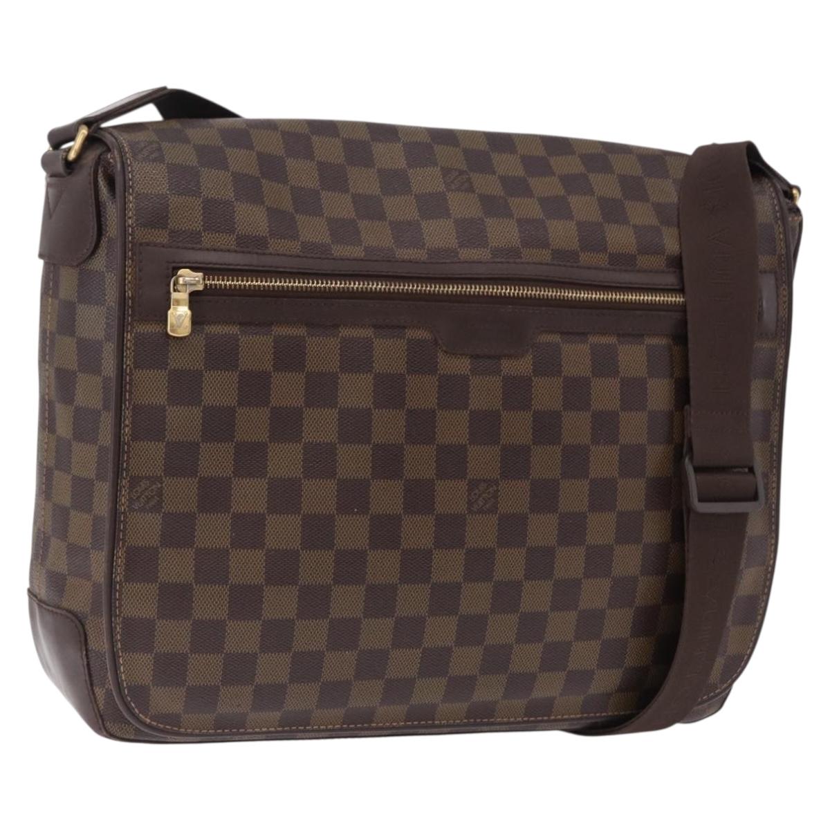 LOUIS VUITTON Damier Ebene Spencer Shoulder Bag N58021 LV Auth ka5530