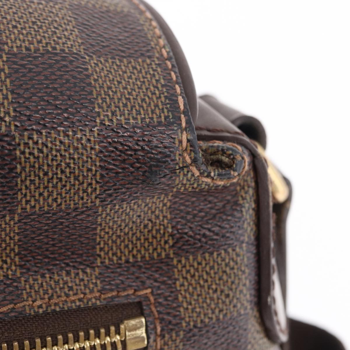 LOUIS VUITTON Damier Ebene Spencer Shoulder Bag N58021 LV Auth ka5530