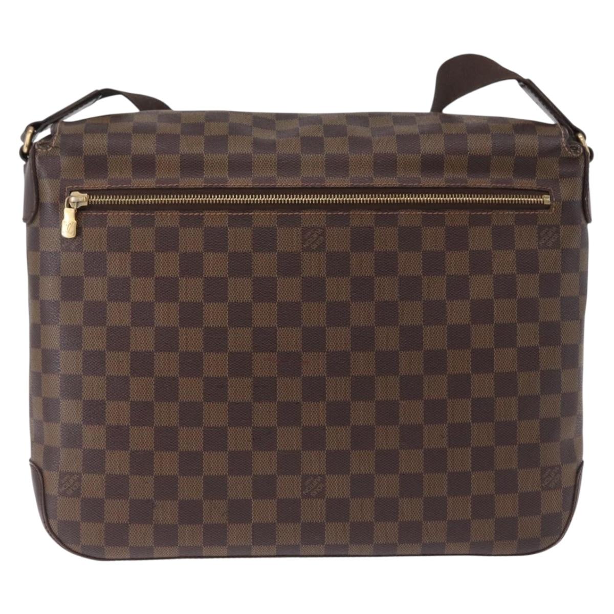 LOUIS VUITTON Damier Ebene Spencer Shoulder Bag N58021 LV Auth ka5530