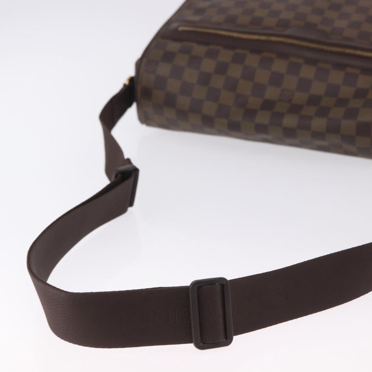 LOUIS VUITTON Damier Ebene Spencer Shoulder Bag N58021 LV Auth ka5530