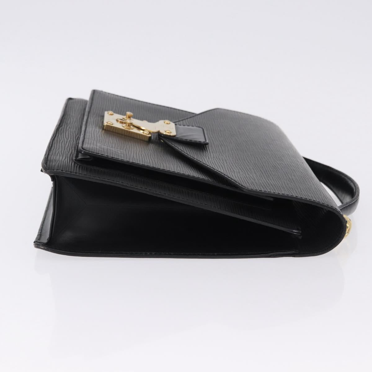 LOUIS VUITTON Epi Monceau 28 Hand Bag Black M52122 LV Auth ka5535