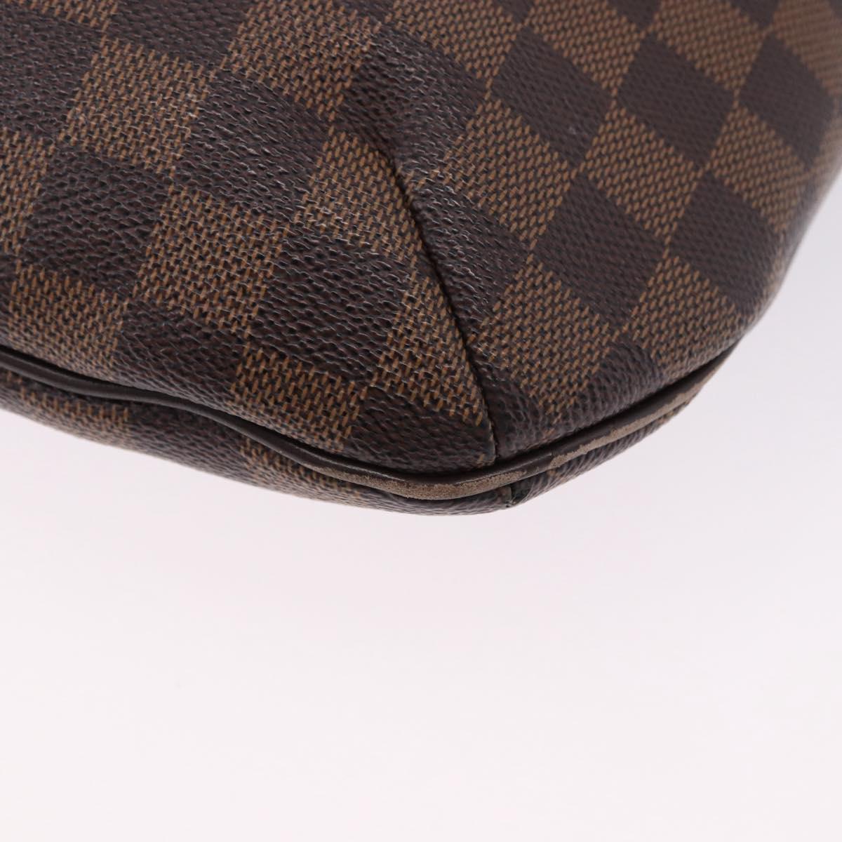 LOUIS VUITTON Damier Ebene Bloomsbury GM Shoulder Bag N42250 LV Auth ka5536