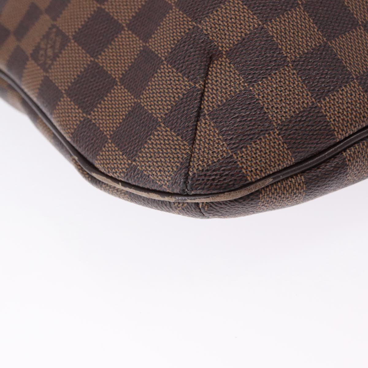 LOUIS VUITTON Damier Ebene Bloomsbury GM Shoulder Bag N42250 LV Auth ka5536