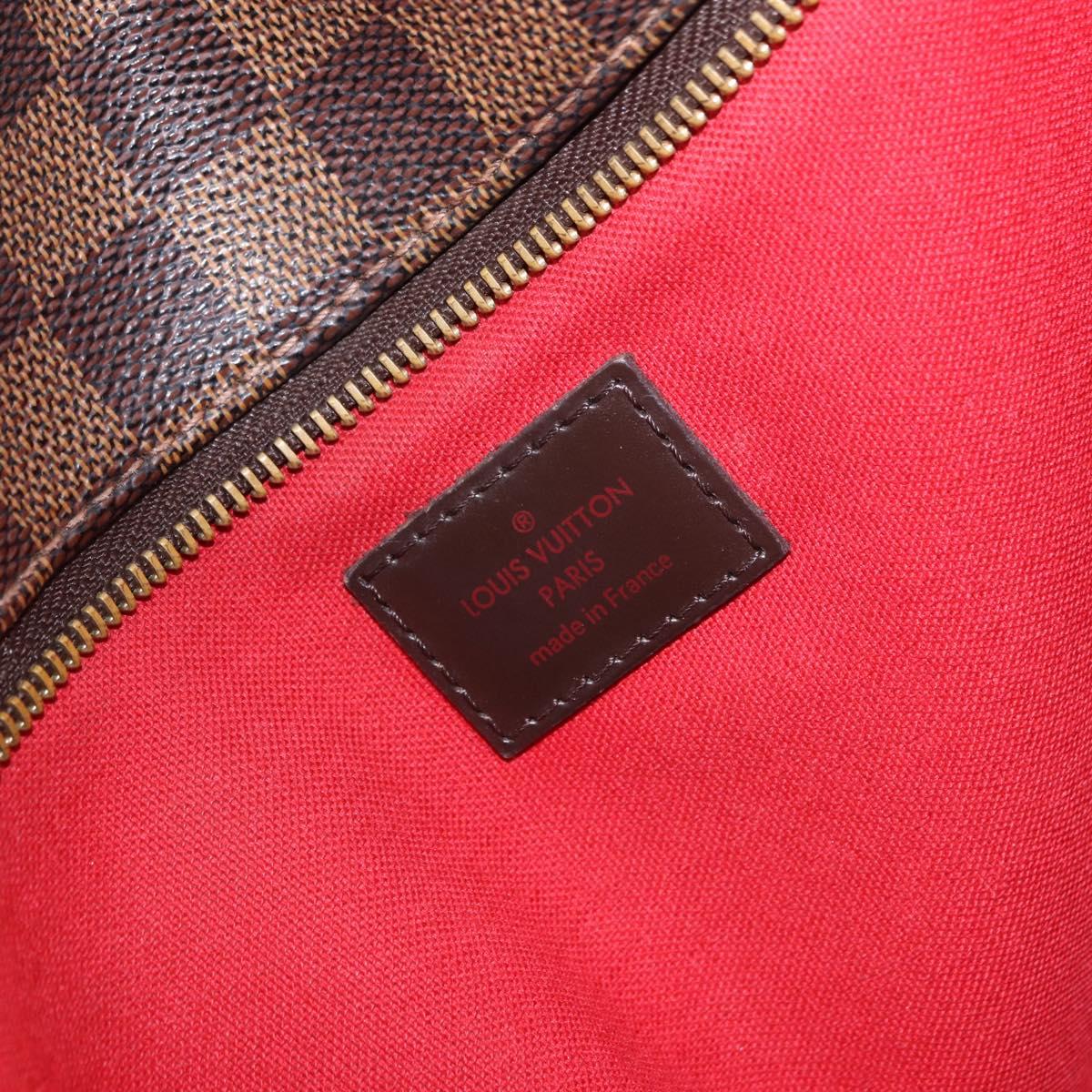 LOUIS VUITTON Damier Ebene Bloomsbury GM Shoulder Bag N42250 LV Auth ka5536