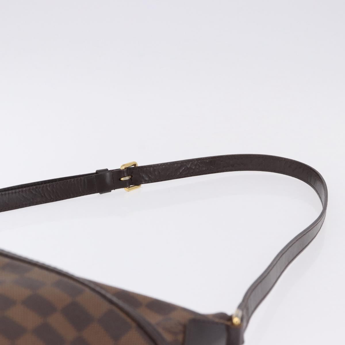 LOUIS VUITTON Damier Ebene Bloomsbury GM Shoulder Bag N42250 LV Auth ka5536