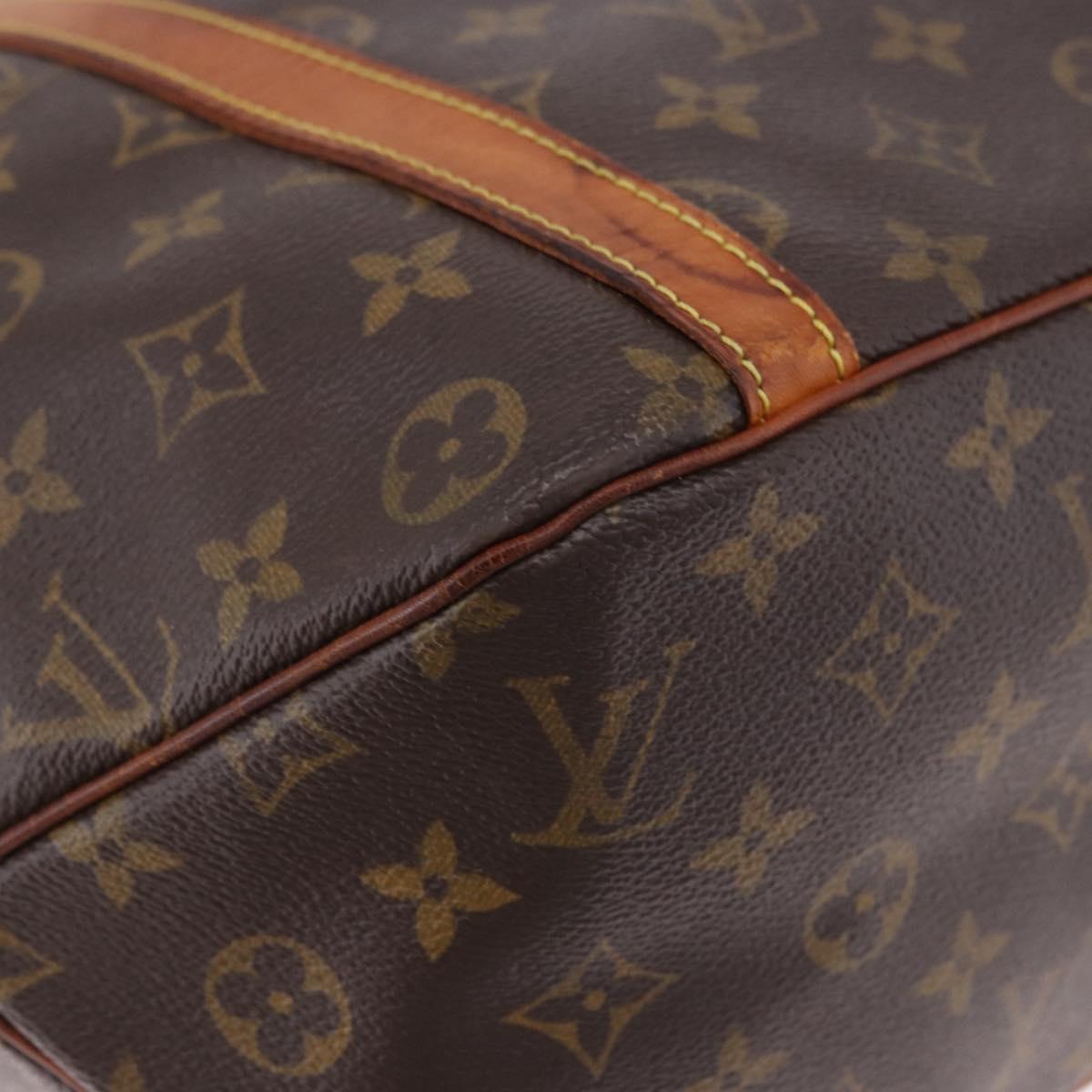 LOUIS VUITTON Monogram Sac Shopping Tote Bag M51108 LV Auth ka5537