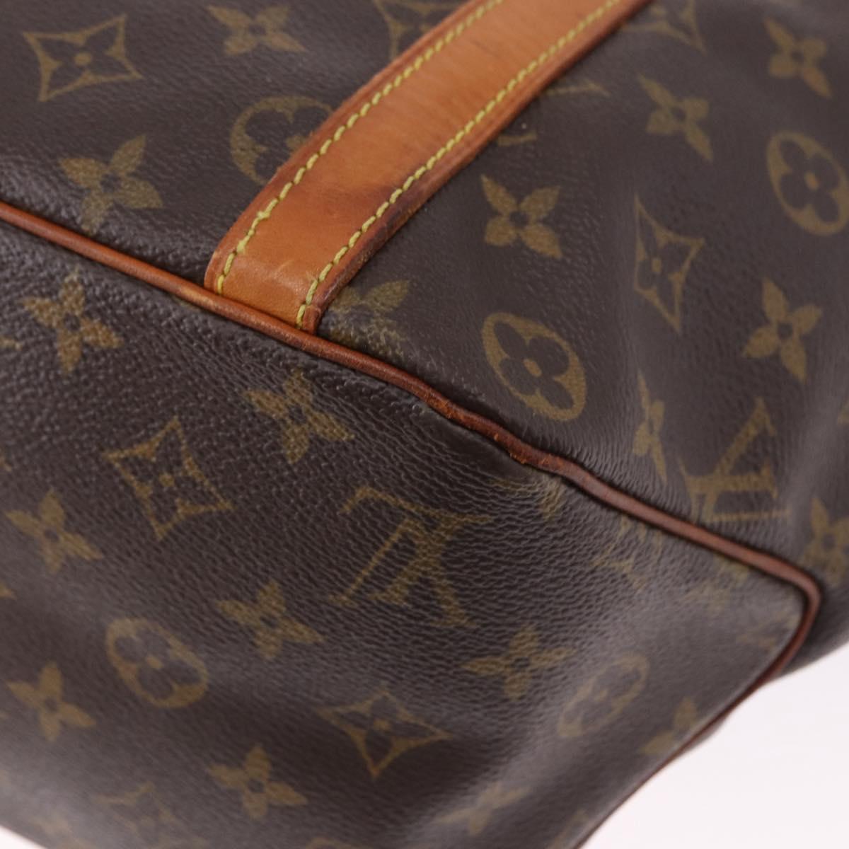 LOUIS VUITTON Monogram Sac Shopping Tote Bag M51108 LV Auth ka5537