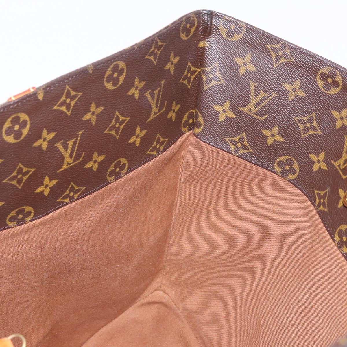 LOUIS VUITTON Monogram Sac Shopping Tote Bag M51108 LV Auth ka5537