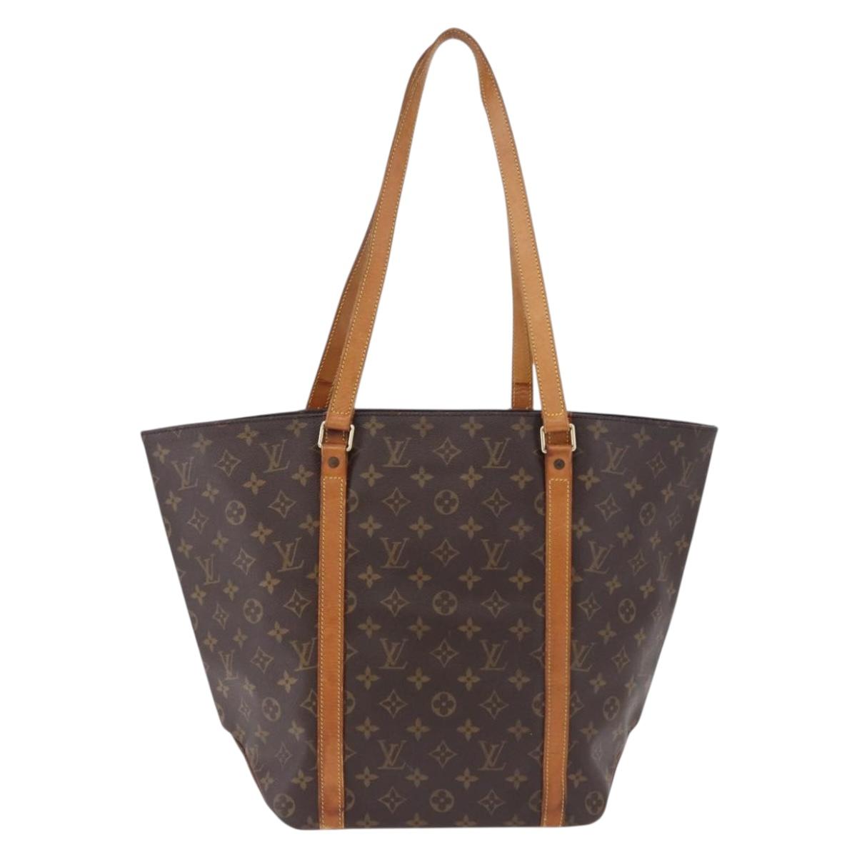 LOUIS VUITTON Monogram Sac Shopping Tote Bag M51108 LV Auth ka5537