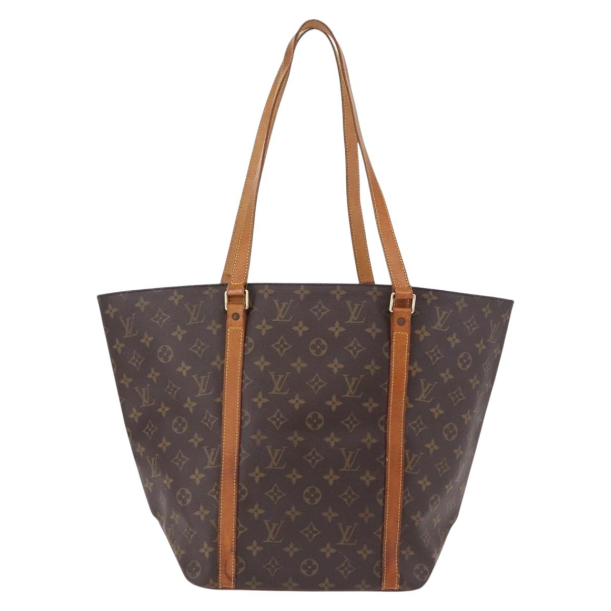 LOUIS VUITTON Monogram Sac Shopping Tote Bag M51108 LV Auth ka5537