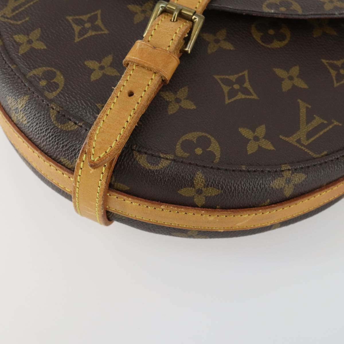 LOUIS VUITTON Monogram Chantilly MM Shoulder Bag M51233 LV Auth ka554