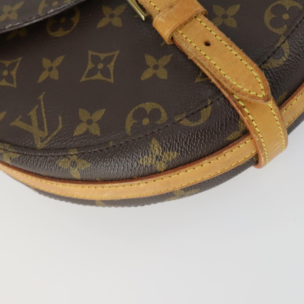 LOUIS VUITTON Monogram Chantilly MM Shoulder Bag M51233 LV Auth ka554