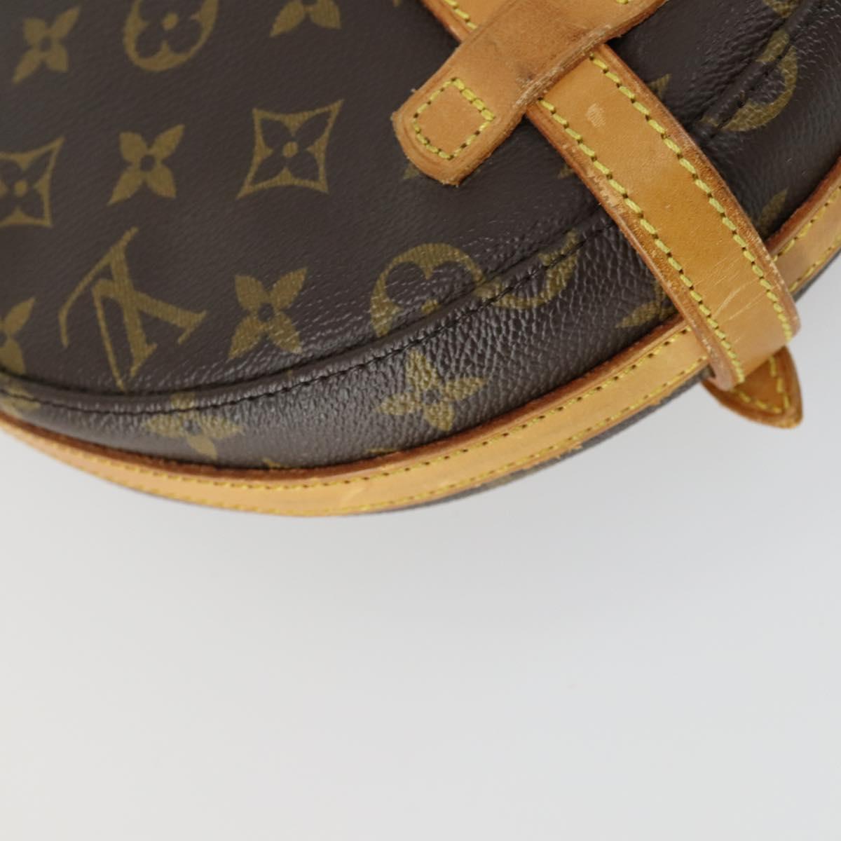 LOUIS VUITTON Monogram Chantilly MM Shoulder Bag M51233 LV Auth ka554