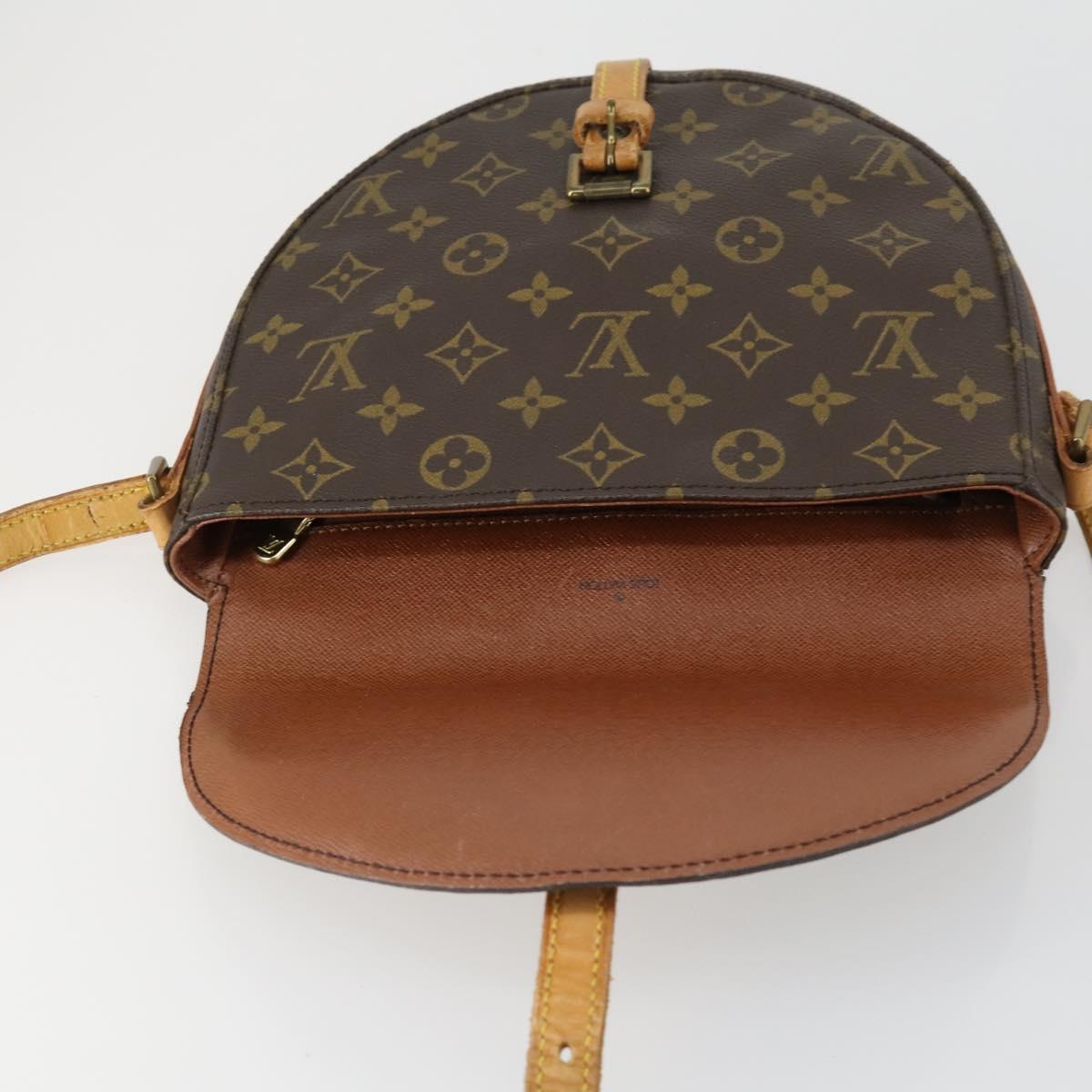 LOUIS VUITTON Monogram Chantilly MM Shoulder Bag M51233 LV Auth ka554