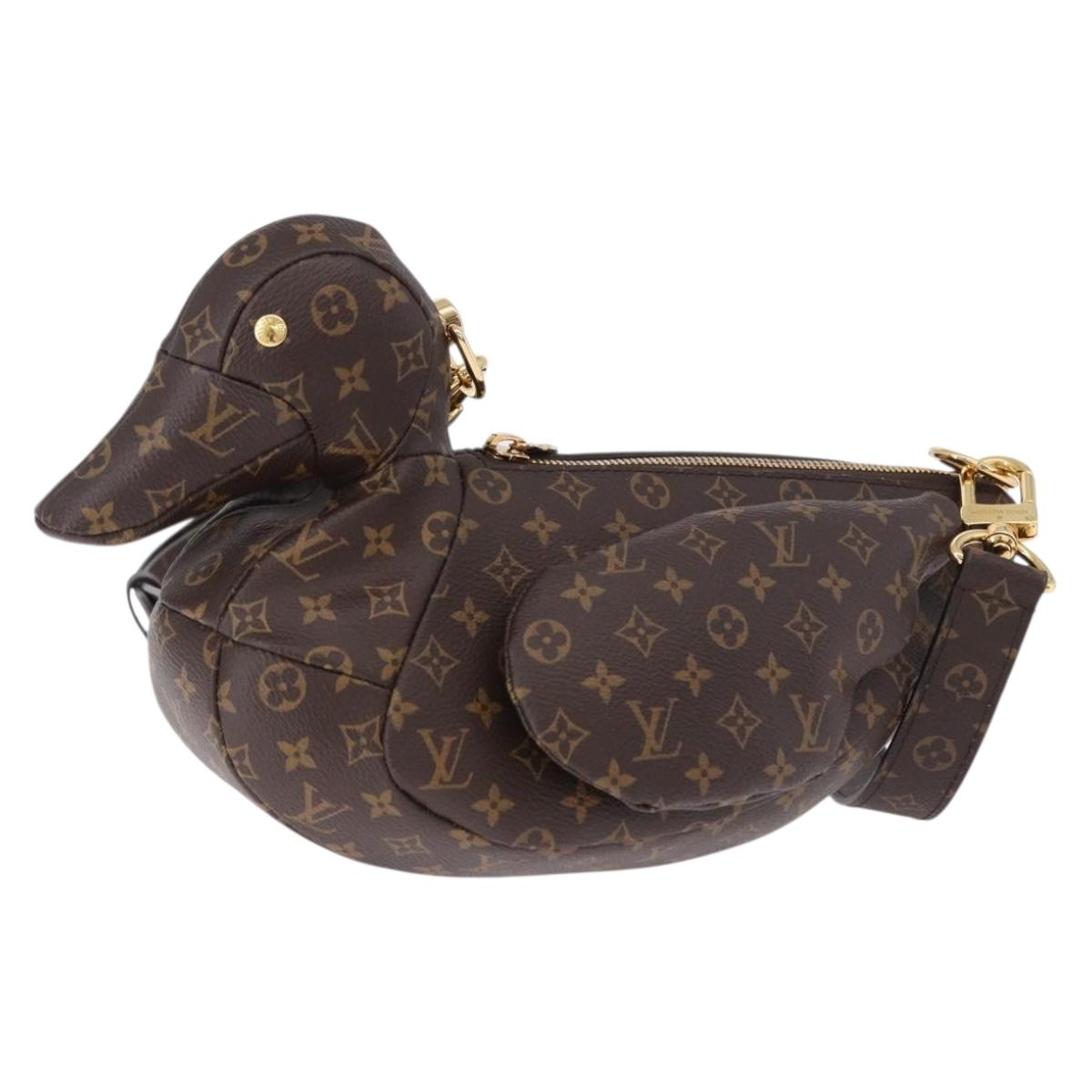 LOUIS VUITTON × NIGO Monogram Duck Bag Shoulder Bag M45990 LV Auth ka5545SAM