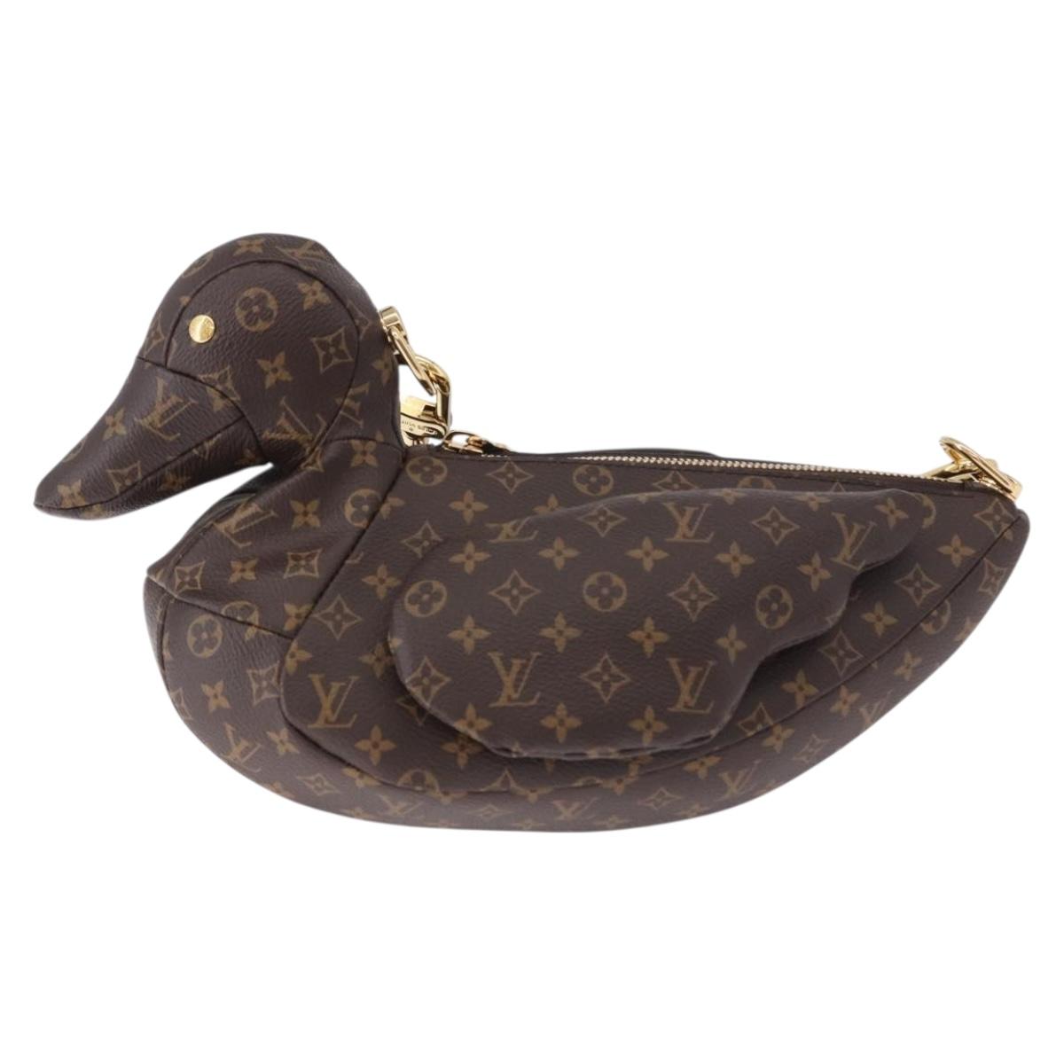 LOUIS VUITTON × NIGO Monogram Duck Bag Shoulder Bag M45990 LV Auth ka5545SAM