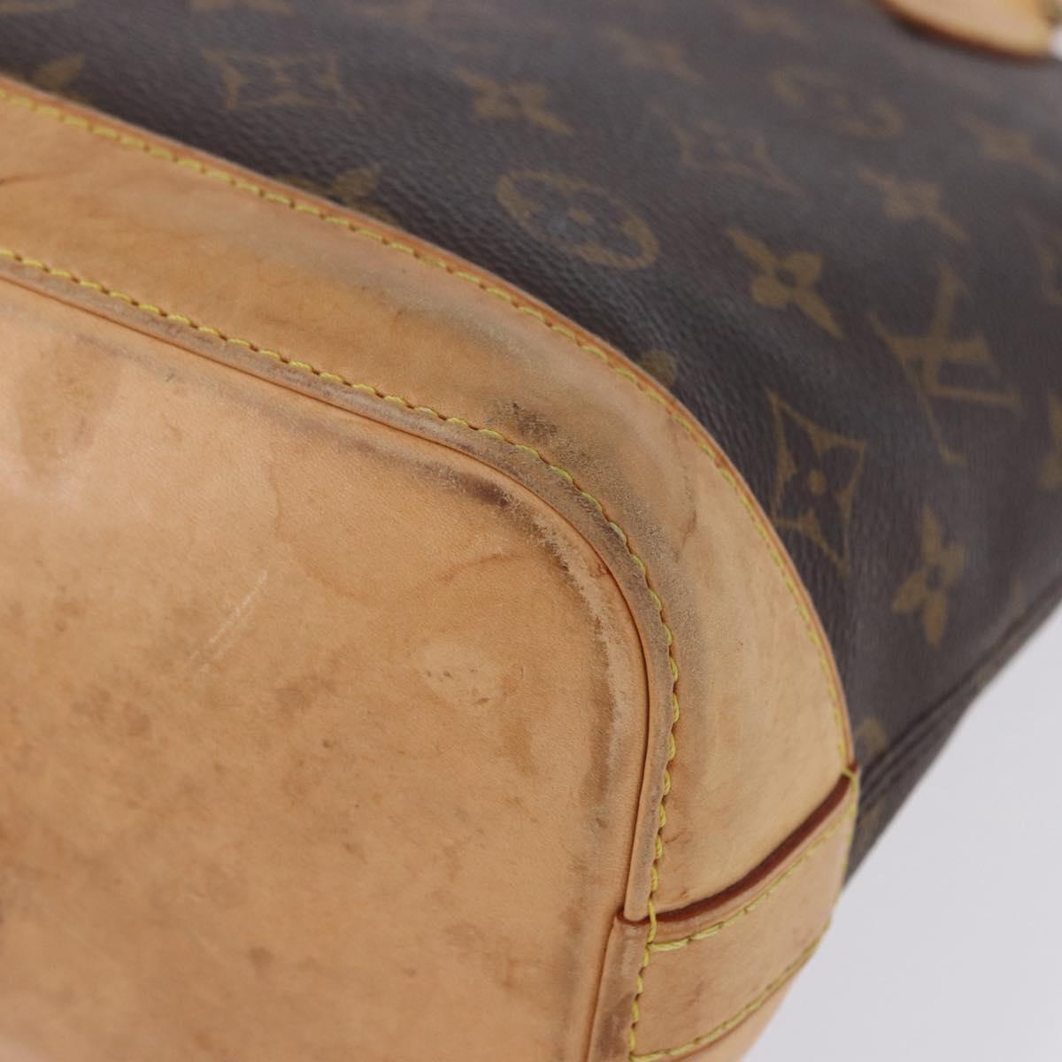 LOUIS VUITTON Monogram Lockit Hand Bag M40613 LV Auth ka5551