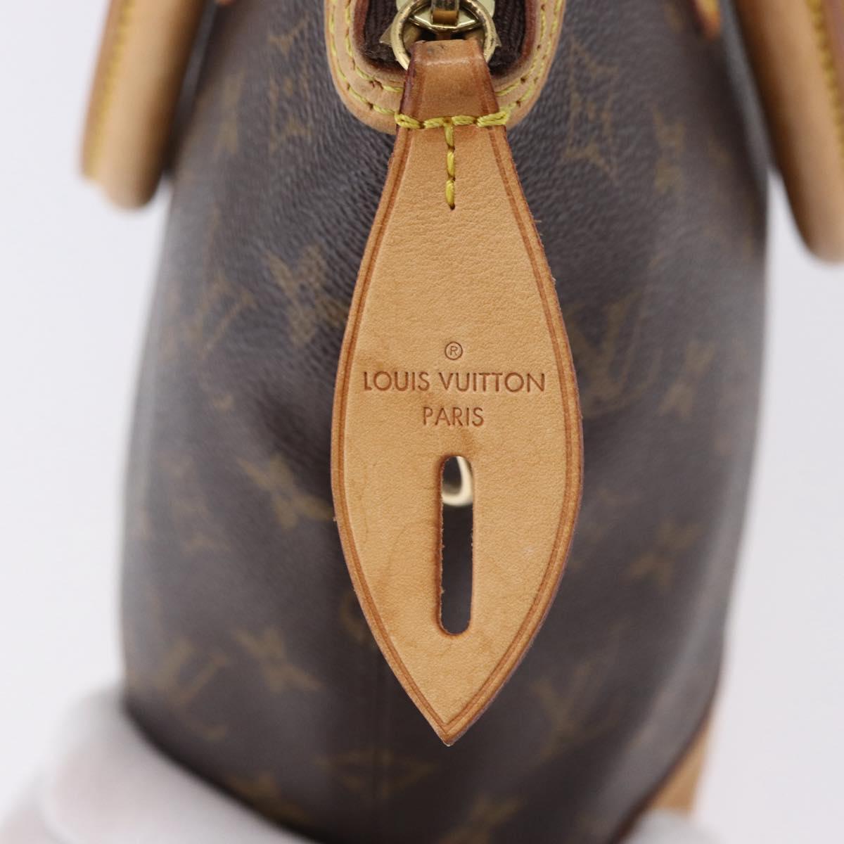 LOUIS VUITTON Monogram Lockit Hand Bag M40613 LV Auth ka5551