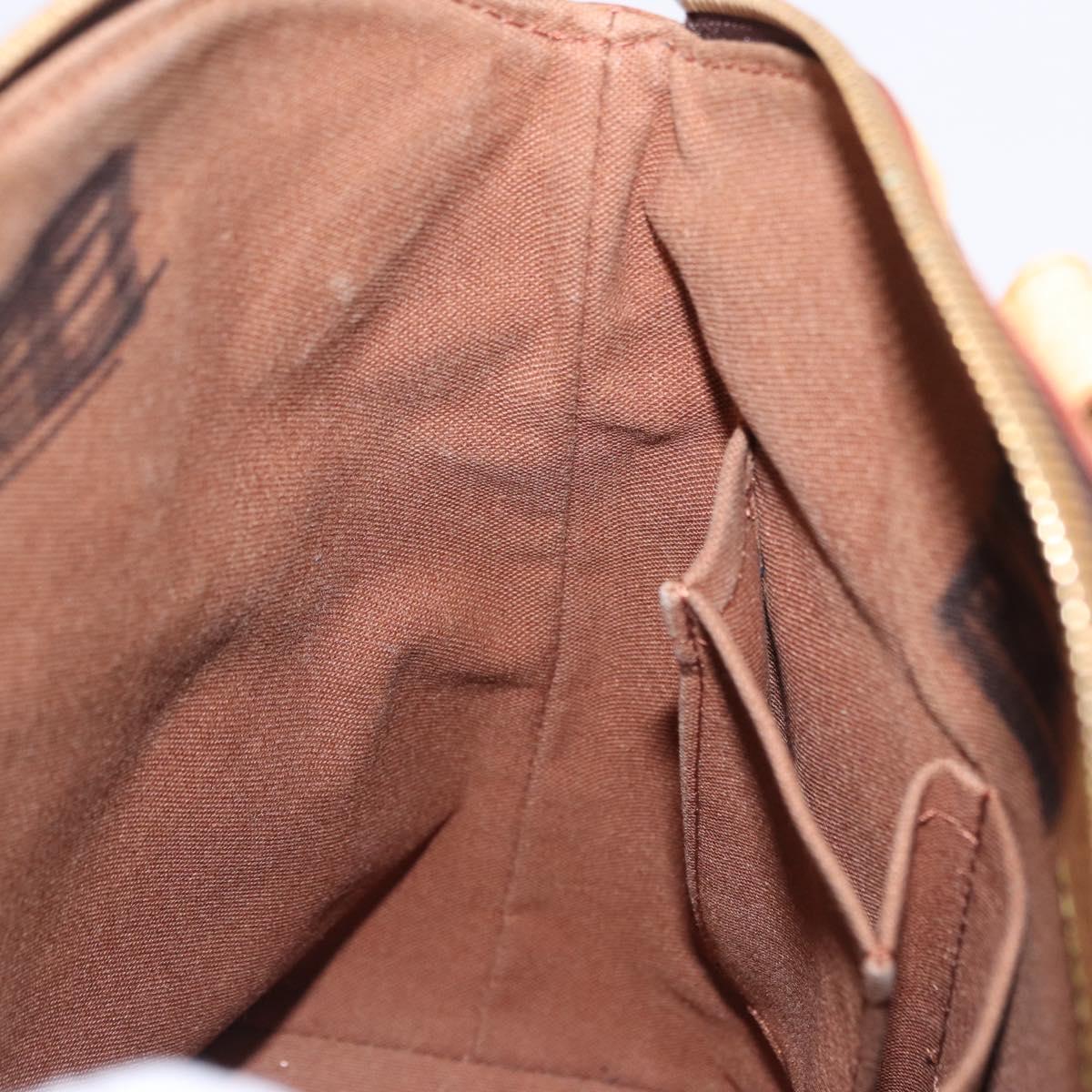 LOUIS VUITTON Monogram Lockit Hand Bag M40613 LV Auth ka5551