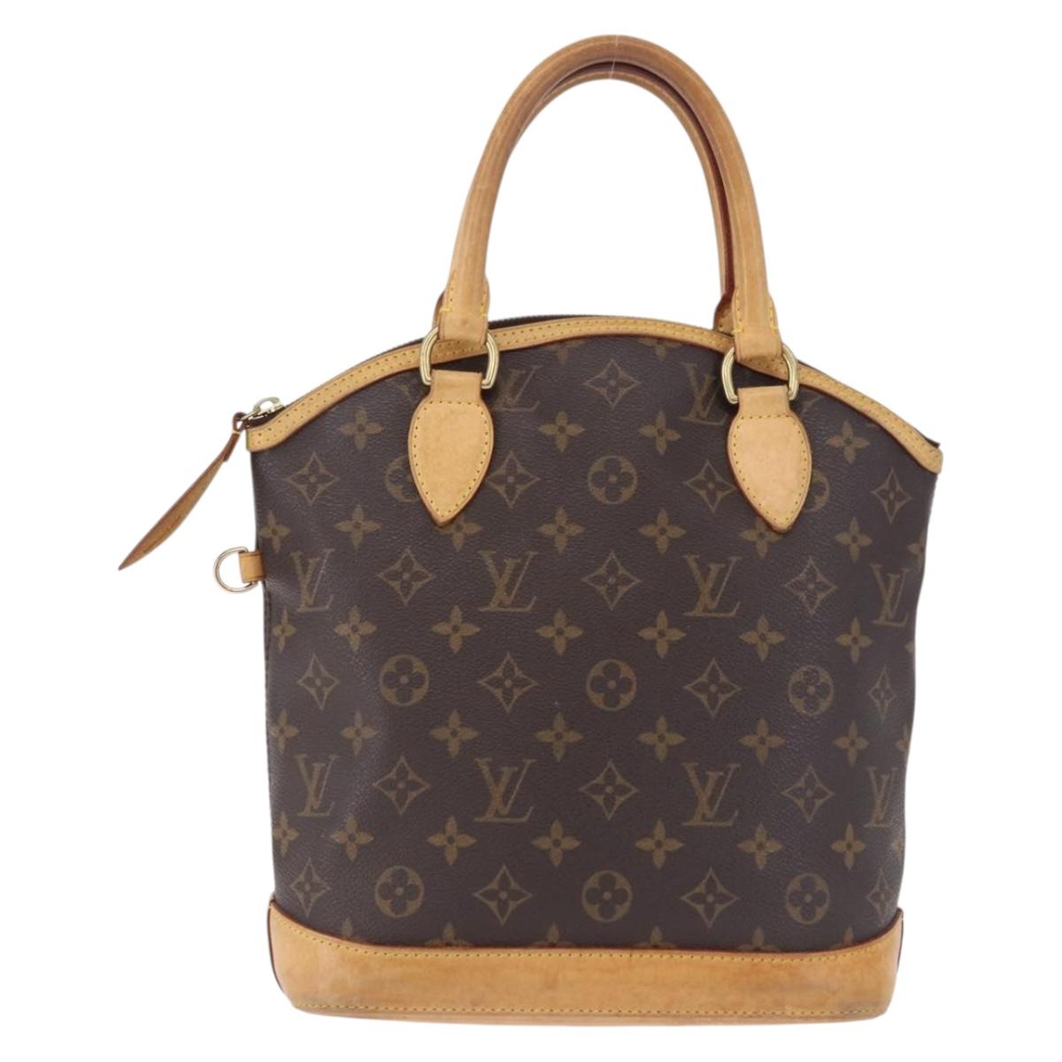 LOUIS VUITTON Monogram Lockit Hand Bag M40613 LV Auth ka5551