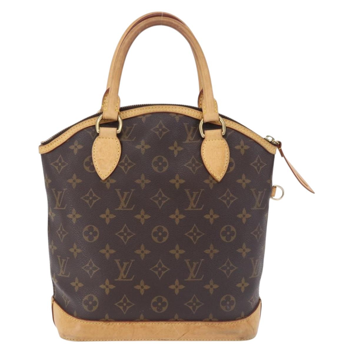 LOUIS VUITTON Monogram Lockit Hand Bag M40613 LV Auth ka5551