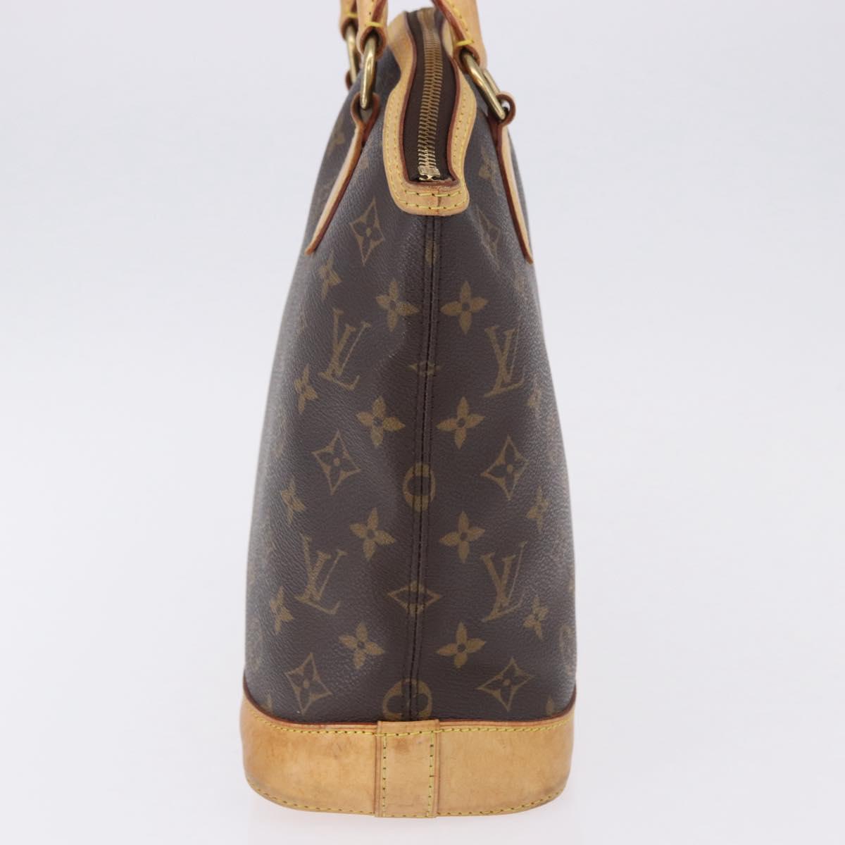 LOUIS VUITTON Monogram Lockit Hand Bag M40613 LV Auth ka5551