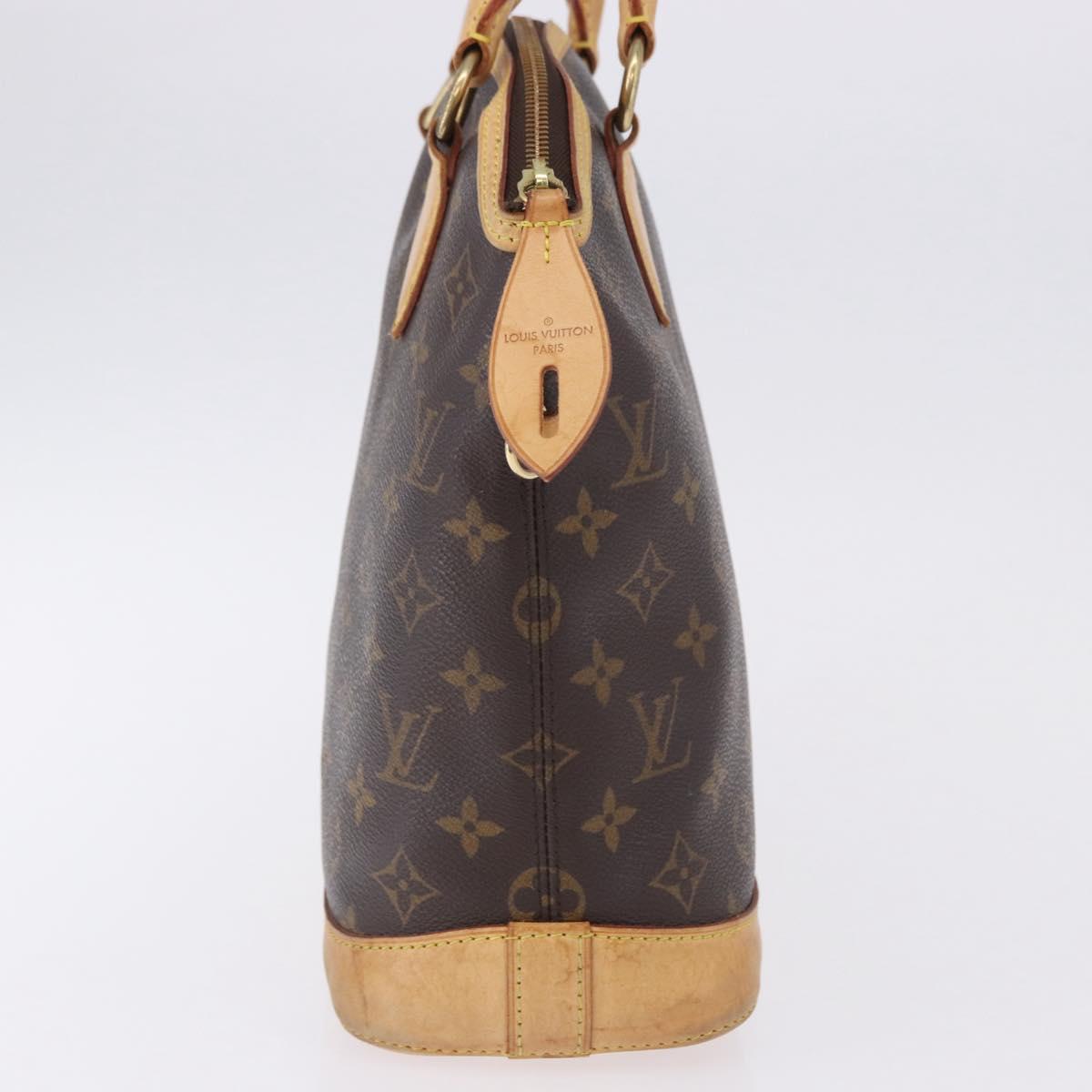 LOUIS VUITTON Monogram Lockit Hand Bag M40613 LV Auth ka5551