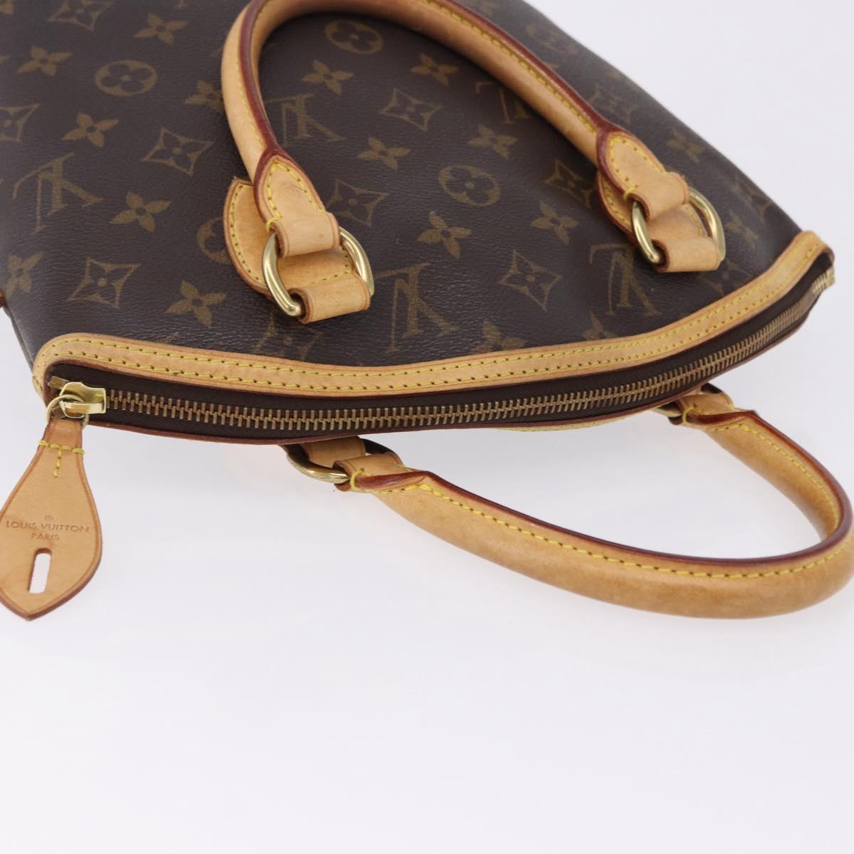 LOUIS VUITTON Monogram Lockit Hand Bag M40613 LV Auth ka5551