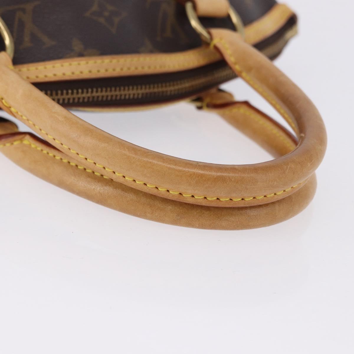 LOUIS VUITTON Monogram Lockit Hand Bag M40613 LV Auth ka5551