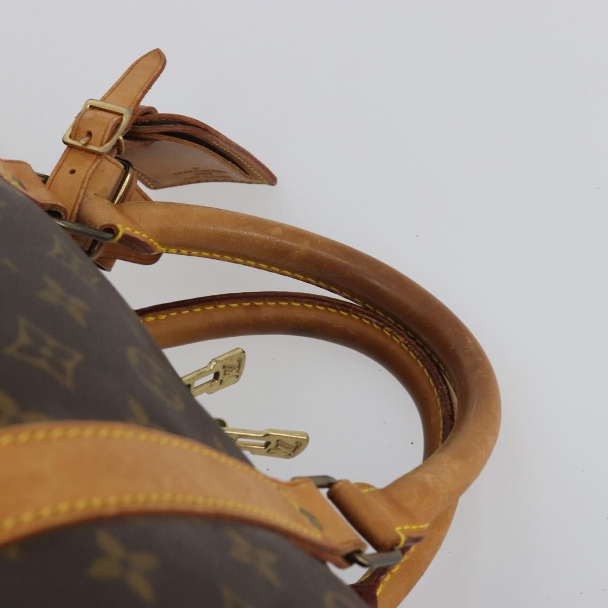 LOUIS VUITTON Monogram Keepall Bandouliere 60 Boston Bag M41412 LV Auth ka5556