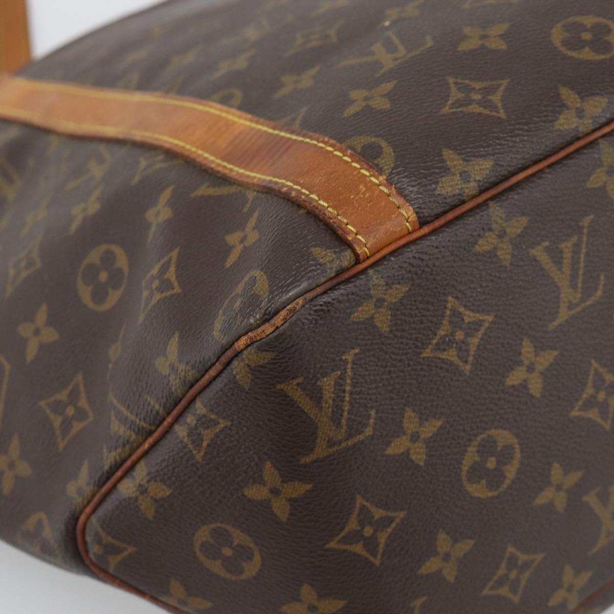 LOUIS VUITTON Monogram Sac Shopping Tote Bag M51108 LV Auth ka5558
