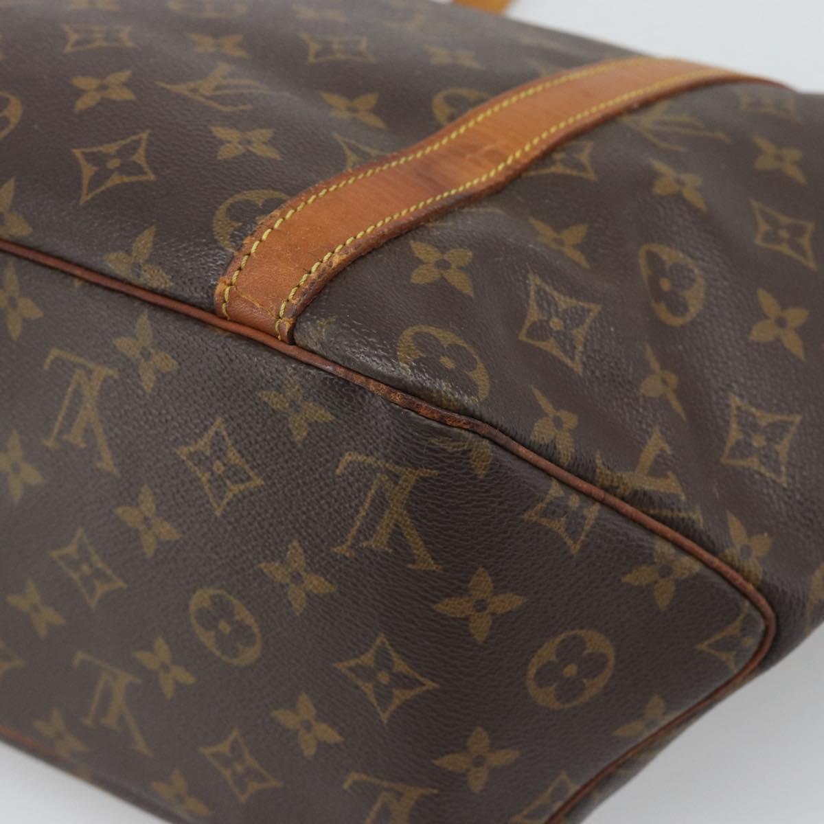 LOUIS VUITTON Monogram Sac Shopping Tote Bag M51108 LV Auth ka5558