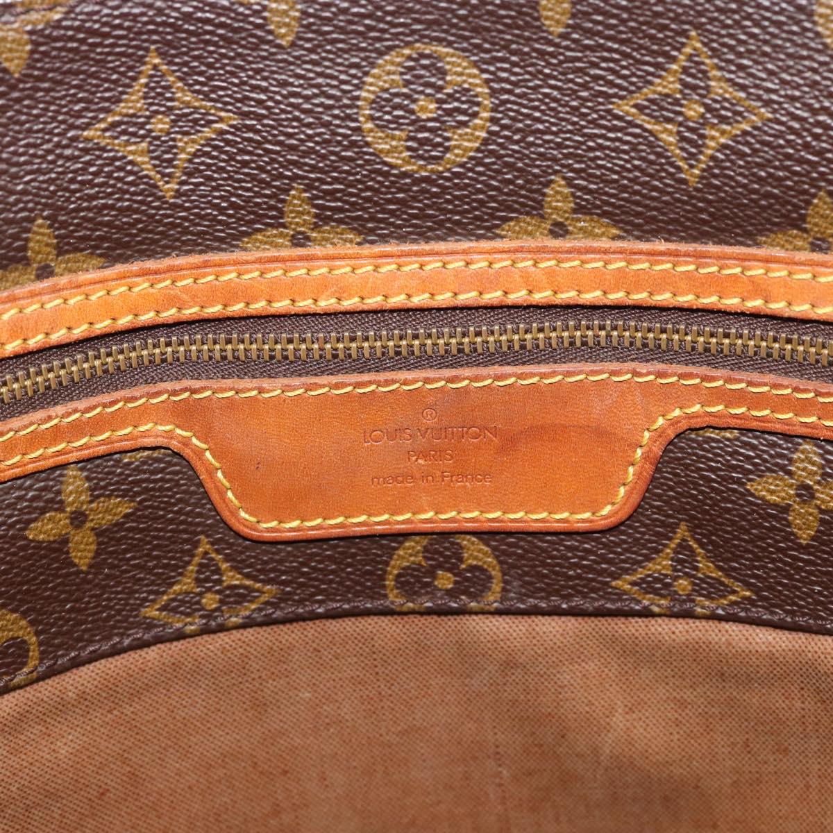 LOUIS VUITTON Monogram Sac Shopping Tote Bag M51108 LV Auth ka5558