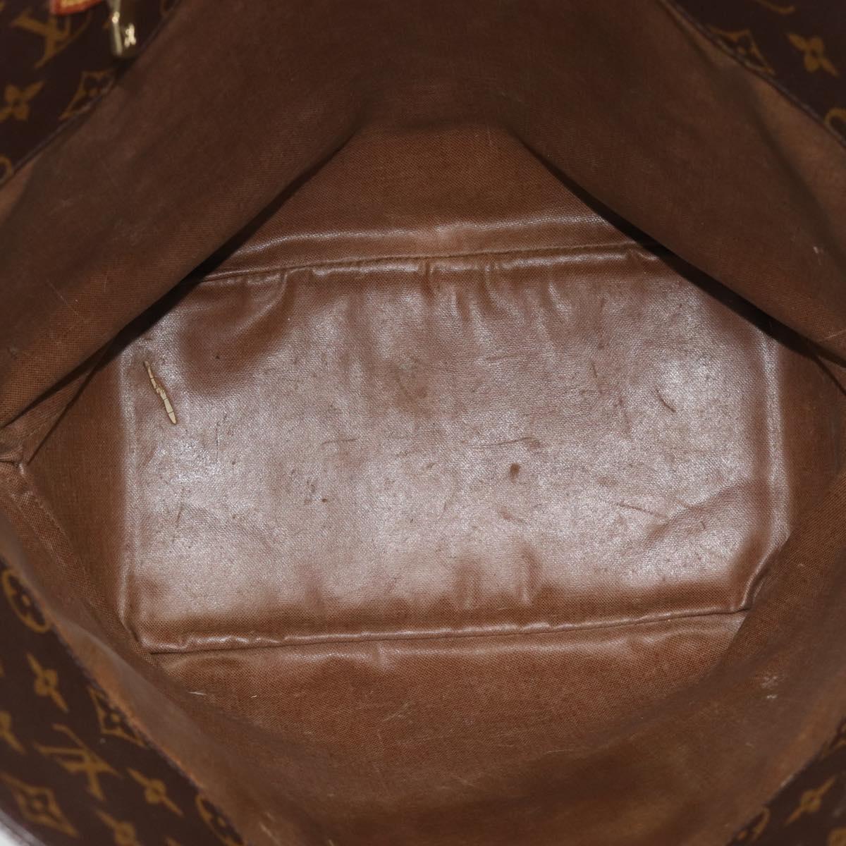 LOUIS VUITTON Monogram Sac Shopping Tote Bag M51108 LV Auth ka5558