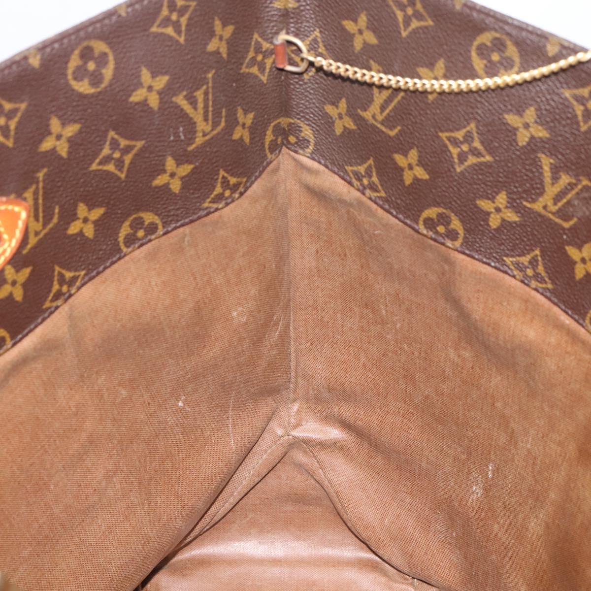 LOUIS VUITTON Monogram Sac Shopping Tote Bag M51108 LV Auth ka5558
