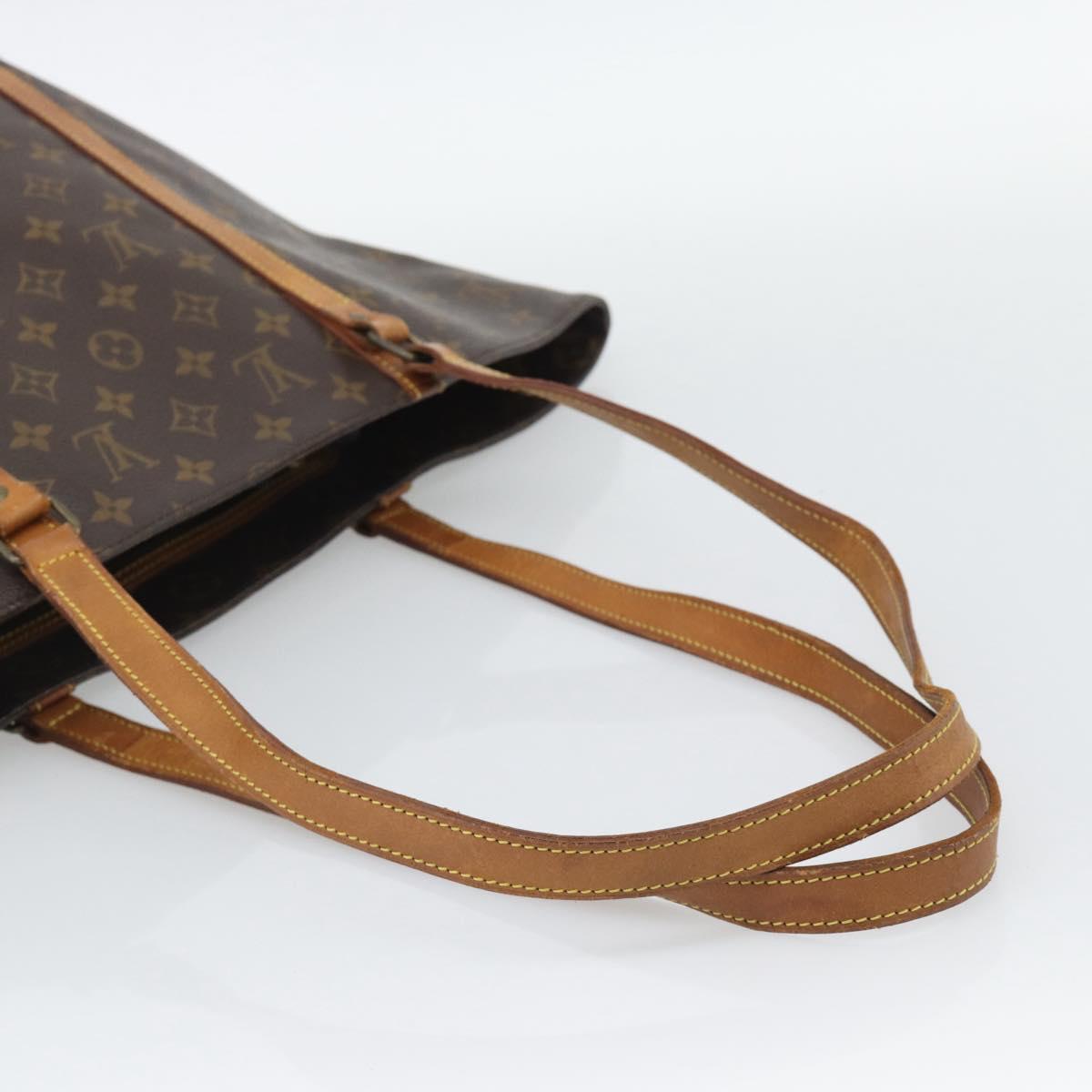 LOUIS VUITTON Monogram Sac Shopping Tote Bag M51108 LV Auth ka5558