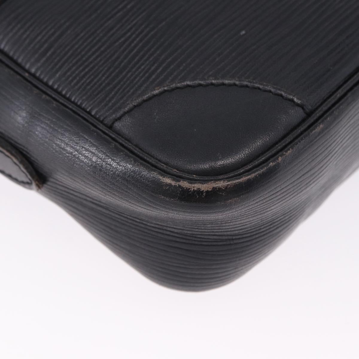 LOUIS VUITTON Epi Trocadero 23 Shoulder Bag Black M52302 LV Auth ka5573