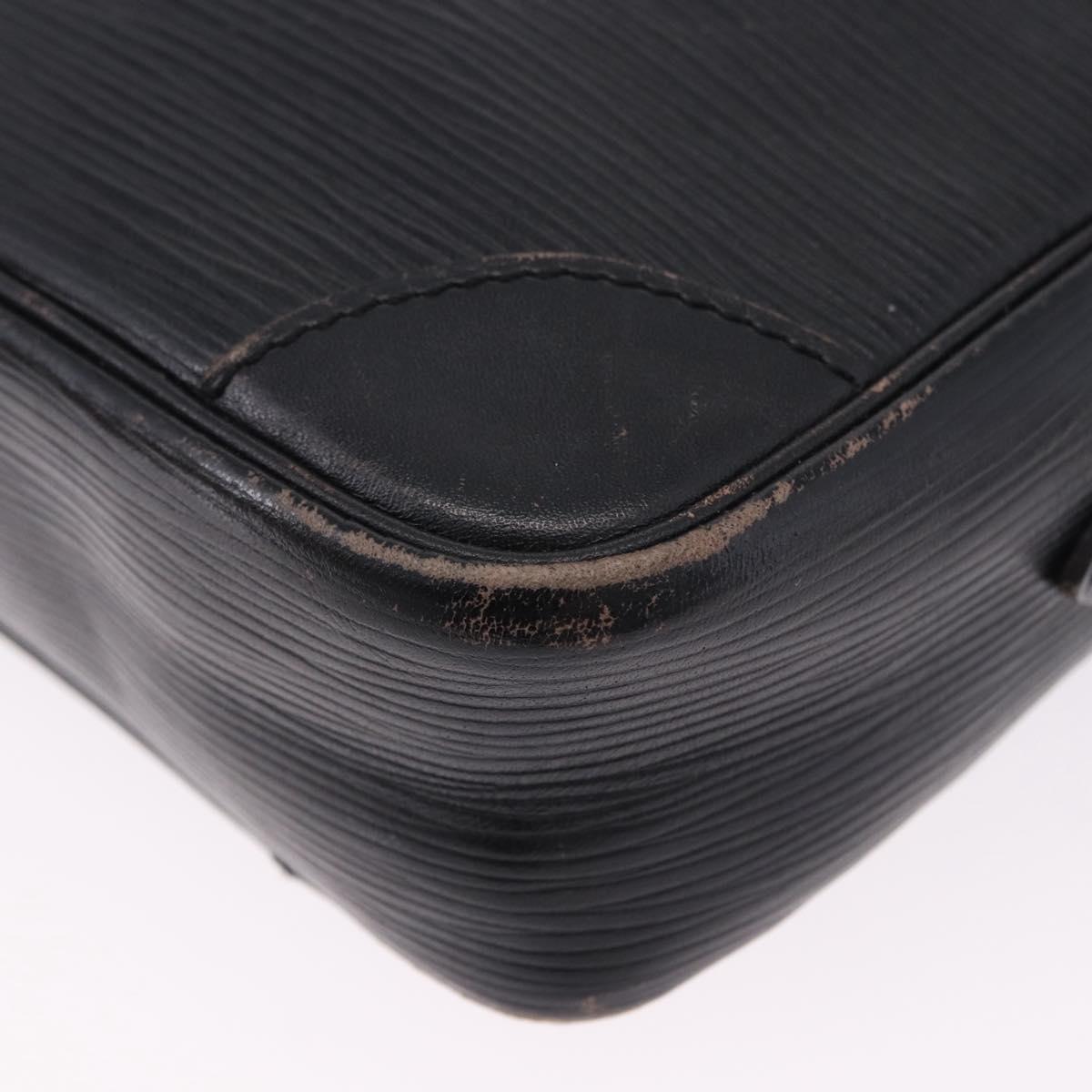 LOUIS VUITTON Epi Trocadero 23 Shoulder Bag Black M52302 LV Auth ka5573