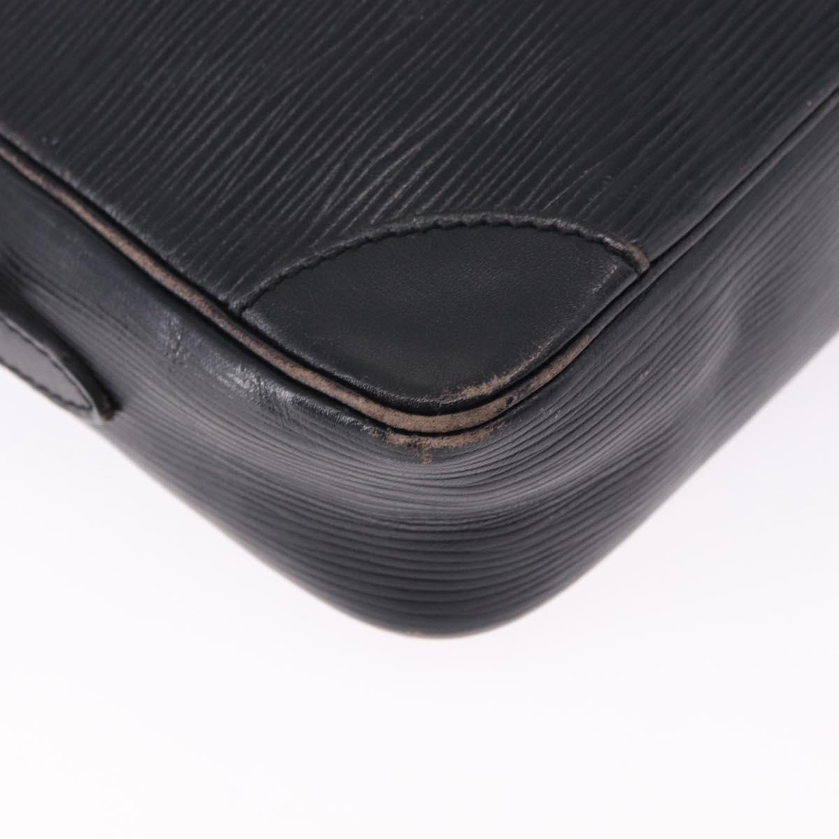 LOUIS VUITTON Epi Trocadero 23 Shoulder Bag Black M52302 LV Auth ka5573