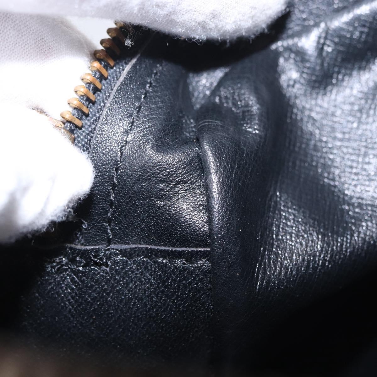 LOUIS VUITTON Epi Trocadero 23 Shoulder Bag Black M52302 LV Auth ka5573