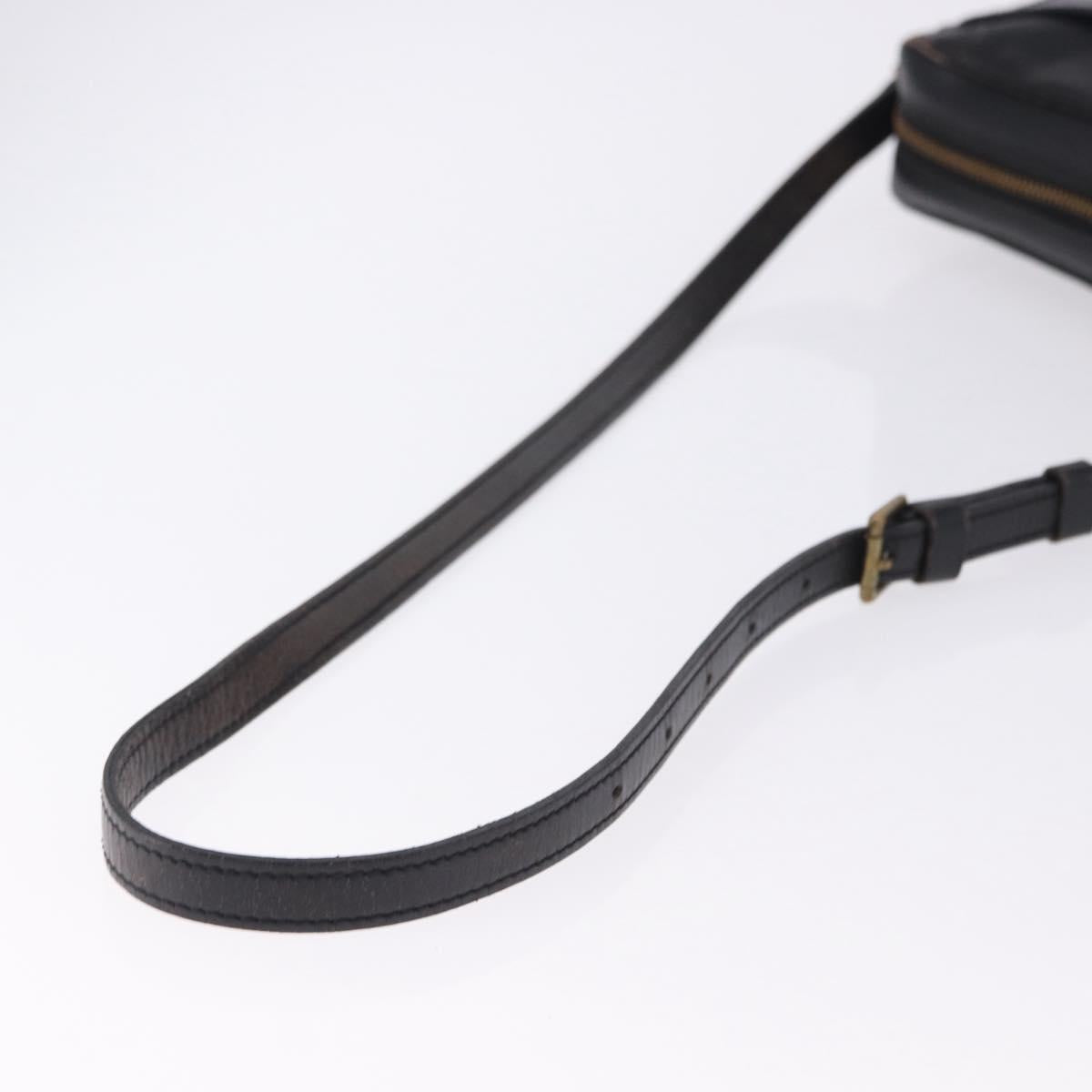 LOUIS VUITTON Epi Trocadero 23 Shoulder Bag Black M52302 LV Auth ka5573