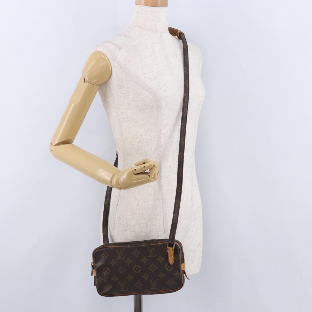 LOUIS VUITTON Monogram Marly Bandouliere Shoulder Bag M51828 LV Auth ka5575