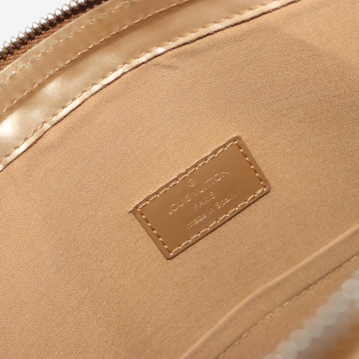 LOUIS VUITTON Monogram Mat Sutter Shoulder Bag Beige M55167 LV Auth ka5576