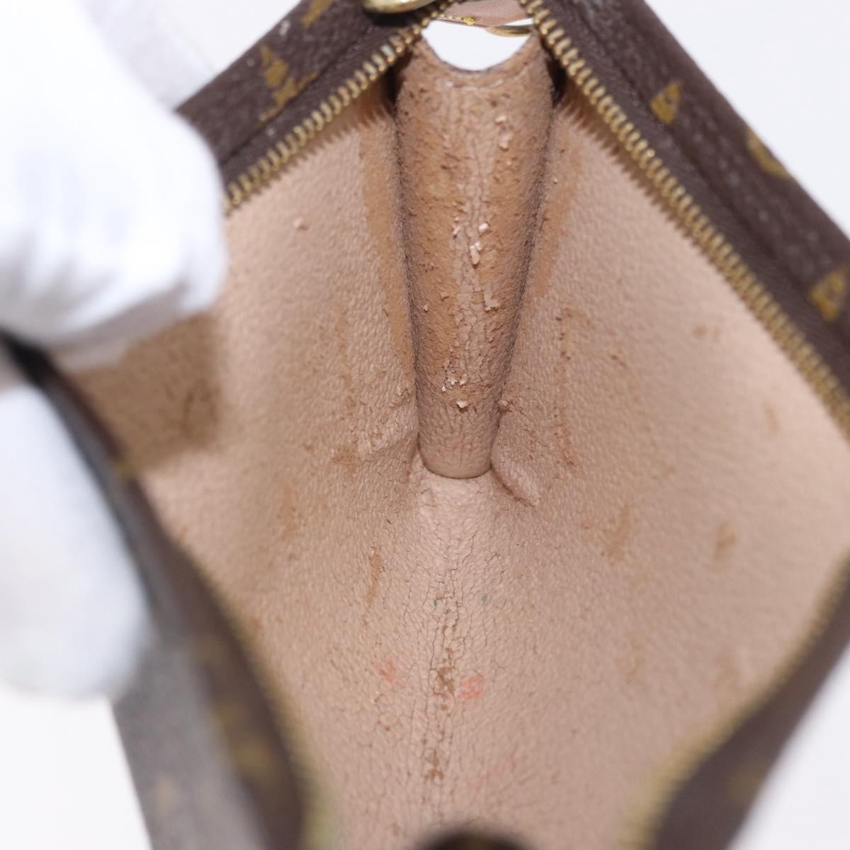 LOUIS VUITTON Monogram Bucket GM Pouch Accessory Pouch LV Auth ka5577